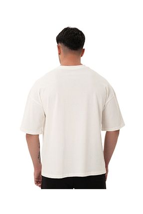 تیشرت اسپرت سفید مردانه اورسایز MUSCLECLOTH - کد 940608997