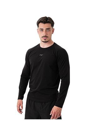 تیشرت اسپرت مشکی مردانه رگولار MUSCLECLOTH - کد 940608993