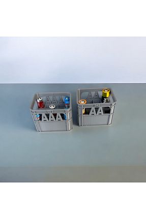 نظم دهنده کمد طوسی پلاستیک VEMA - کد 940639136
