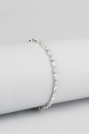 دستبند نقره سفید زنانه 925 عیار So Chic - کد 410183940