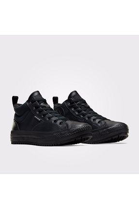 بوت / نیم بوت مشکی مردانه چرم مصنوعی Converse - کد 828929212