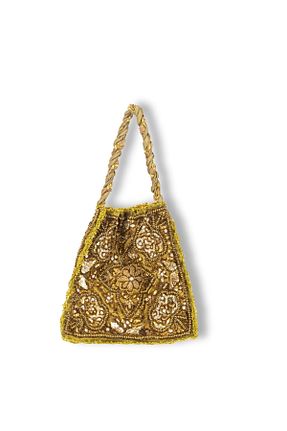 کیف دستی زرد زنانه سایز متوسط Seher Ayral - کد 940644854