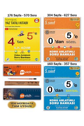 درسی و کتب کمک آموزشی Tonguç Yayınları - کد 940655793