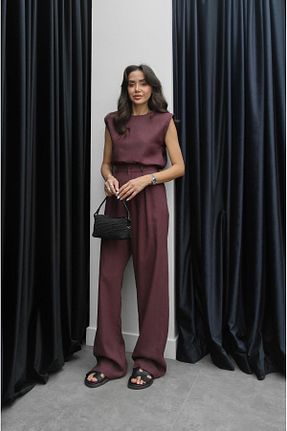 شلوار رنگی زنانه کتان Havoş - کد 940700821