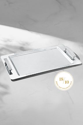 سینی سفید استیل ضد زنگ Nehir - کد 31993317
