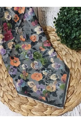شال طوسی زنانه پنبه ای Aydmr Aksesuar - کد 939743006