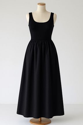 لباس مشکی زنانه بافتنی NVFashion - کد 938230402