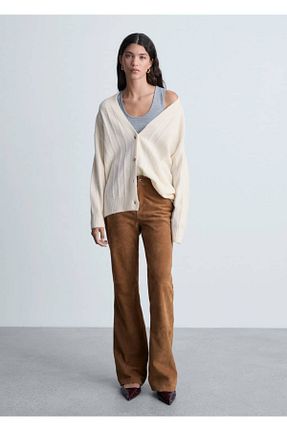 رویه نباتی زنانه پلی استر MANGO - کد 868119709