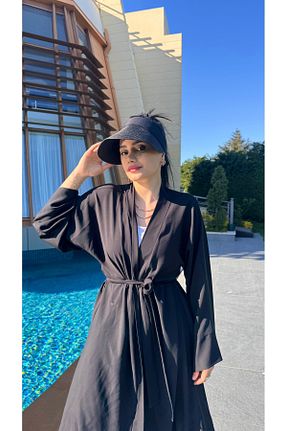 کلاه مشکی زنانه حصیر Luminos Butik - کد 674354124