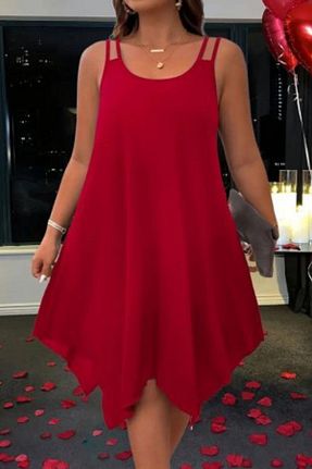 لباس زرشکی زنانه بافتنی DÖPİYES - کد 939009638