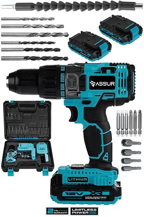پیچ گوشتی شارژی ASSUR - کد 863202637