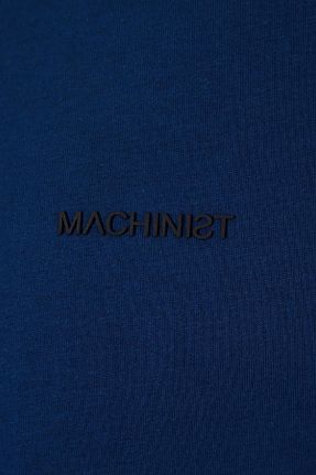 تیشرت آبی مردانه اورسایز Machinist - کد 939020239
