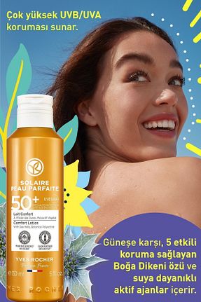 کرم ضد آفتاب صورت SPF 50 + Yves Rocher - کد 102985522