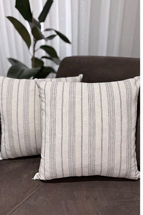 کوسن و روکش کوسن رنگی کتان KAMİZ - کد 939012080