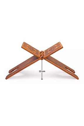 پایه کتاب قهوه ای چوب Genel Markalar - کد 52949093