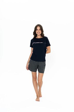ست لباس راحتی سرمه ای زنانه ساده U.S. Polo Assn. - کد 902390226