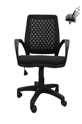 صندلی مطالعه مشکی ثابت CLK - کد 904627716