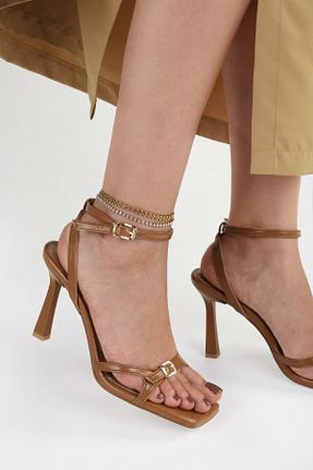 کفش پاشنه بلند کلاسیک رنگی زنانه چرم مصنوعی Shoeberry - کد 939042539