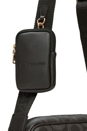 کیف پستچی مشکی زنانه چرم مصنوعی U.S. Polo Assn. - کد 933875529