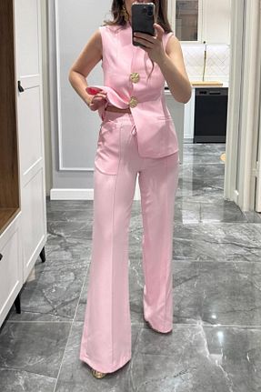 ست بالاتنه و پائین تنه رنگی زنانه پنبه ای Banu Angay - کد 939038696