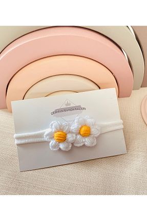 باندانا سفید پنبه ای Derinkids - کد 939035683