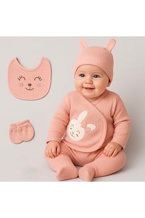 بعد از زایمان صورتی بچه گانه پنبه ای nevrankids - کد 464641729