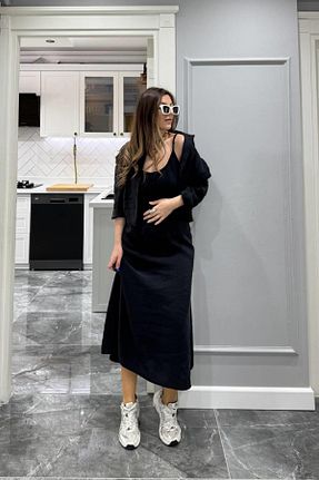 ست بالاتنه و پائین تنه رنگی زنانه رگولار Banu Angay - کد 939044052