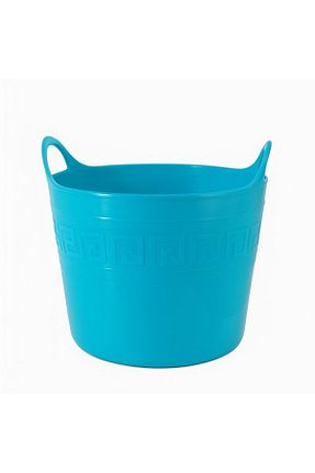 سبد لباس فیروزه ای پلاستیک Saban - کد 939055637