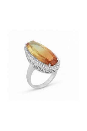انگشتر نقره رنگی زنانه 925 عیار Silveranka - کد 659763071