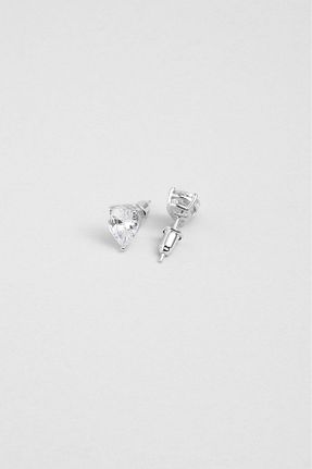 گوشواره نقره سفید زنانه 925 عیار So Chic - کد 184772067