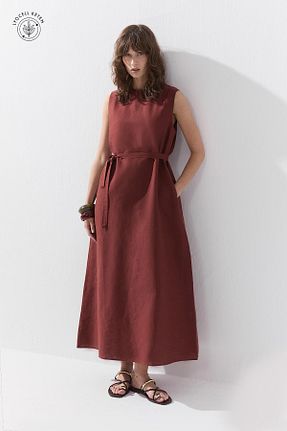 لباس حجاب زرشکی Relaxed Hooopstore - کد 939081606