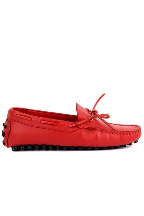 کفش کژوال قرمز مردانه چرم خالص Sail Lakers - کد 31924214