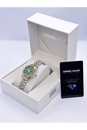ساعت مچی خاکی زنانه استل (فولاد) Daniel Klein - کد 939099130