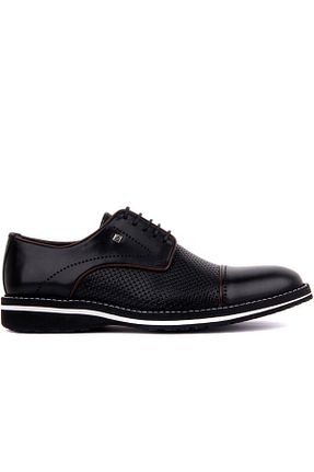 کفش کژوال مشکی مردانه چرم خالص Sail Lakers - کد 6391566