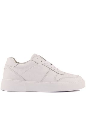 کفش کژوال سفید مردانه چرم خالص Sail Lakers - کد 318413425