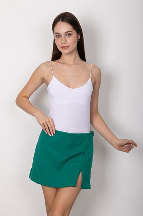 شلوارک و برمودا سبز زنانه شلوارک دامنی Stil Sepeti - کد 939113176