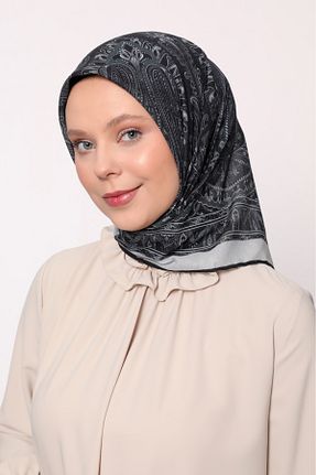 روسری مشکی پنبه ای Levidor - کد 939113767