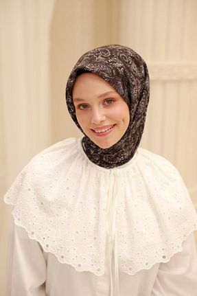روسری مشکی پنبه ای Silk Home - کد 928936669