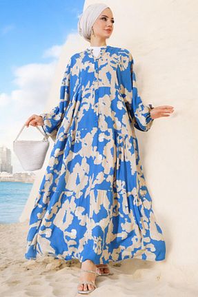 لباس آبی زنانه بافتنی HAKKE - کد 842976416