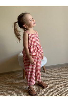 سرهمی صورتی بچه گانه بند دار MAMAOLAS - کد 921275471