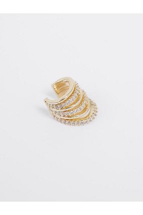 گوشواره جواهر طلائی زیرکن Jimmy Key - کد 939128653