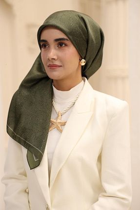 روسری رنگی پلی استر Silk Home - کد 938469879