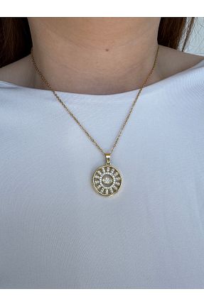 گردنبند استیل ( فولاد ) طلائی زنانه استیل (فولاد) Petra Jeweils - کد 900364739