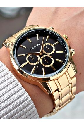 ساعت مچی زرد مردانه 41-45 میلی متر Choppers - کد 665718442
