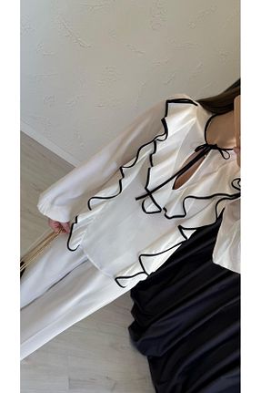 بلوز رنگی زنانه رگولار elif teke - کد 939148597