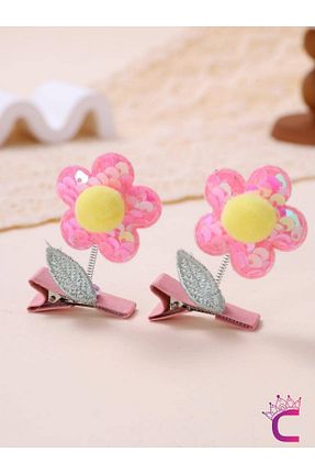 گیره سر صورتی بچه گانه Cinderella - کد 939262590