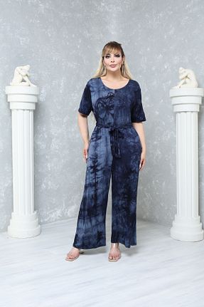 سرهمی سایز بزرگ سرمه ای زنانه سایز بزرگ MJORA - کد 939174855