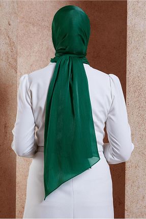 شال سبز زنانه پلی استر Alvina - کد 836276305