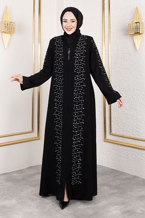 کلاه و ابایا مشکی زنانه بافتنی Tesettür Dünyası - کد 938448888