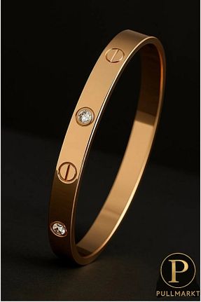 دستبند جواهر زرد زنانه زیرکن pullmarkt - کد 877556863